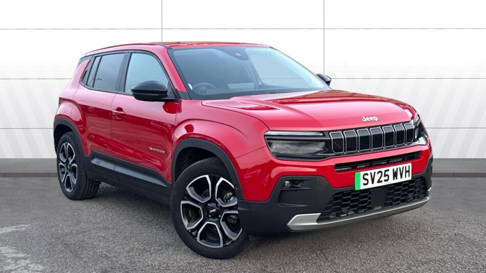 Jeep Avenger 115kW Summit 54kWh 5dr Auto Electric Hatchback